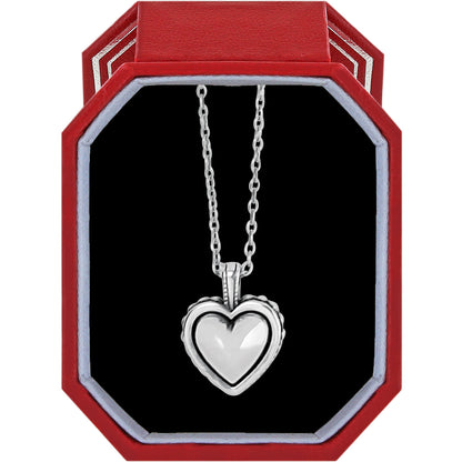 Pretty Tough Bold Heart Petite Necklace Gift Box - Brazos Avenue Market 