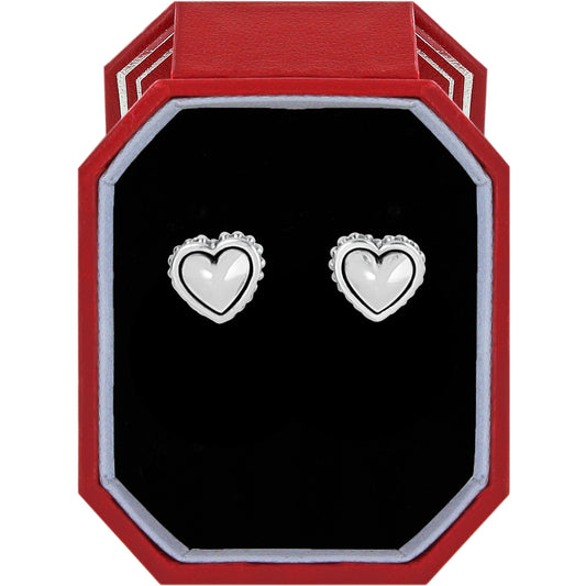 Pretty Tough Petite Heart Post Earrings Gift Box - Brazos Avenue Market 