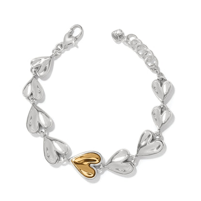Cascade Heart Bracelet - Brazos Avenue Market 