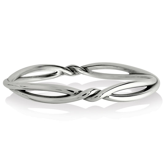Interlok Twist Bangle - Brazos Avenue Market 