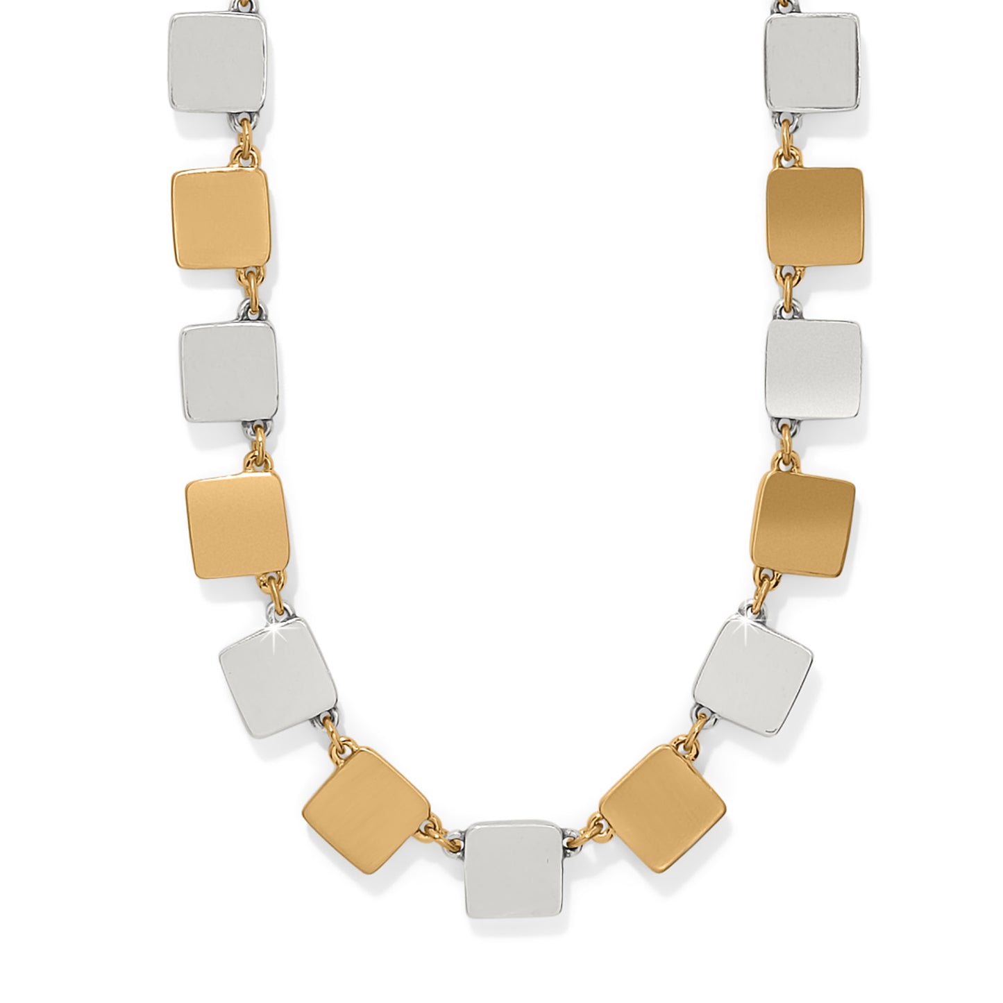 Meridian Etage Two Tone Necklace - Brazos Avenue Market 