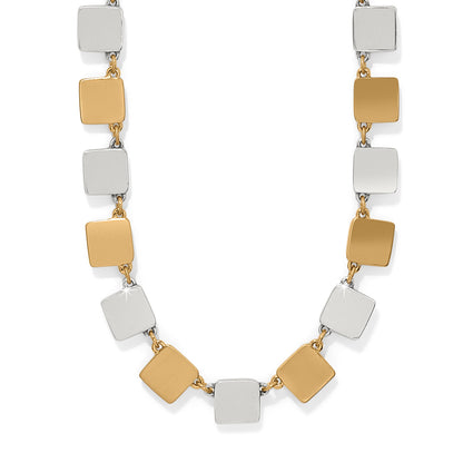 Meridian Etage Two Tone Necklace - Brazos Avenue Market 