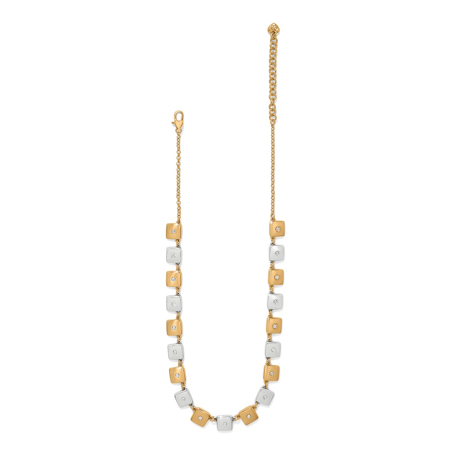 Meridian Etage Two Tone Necklace - Brazos Avenue Market 