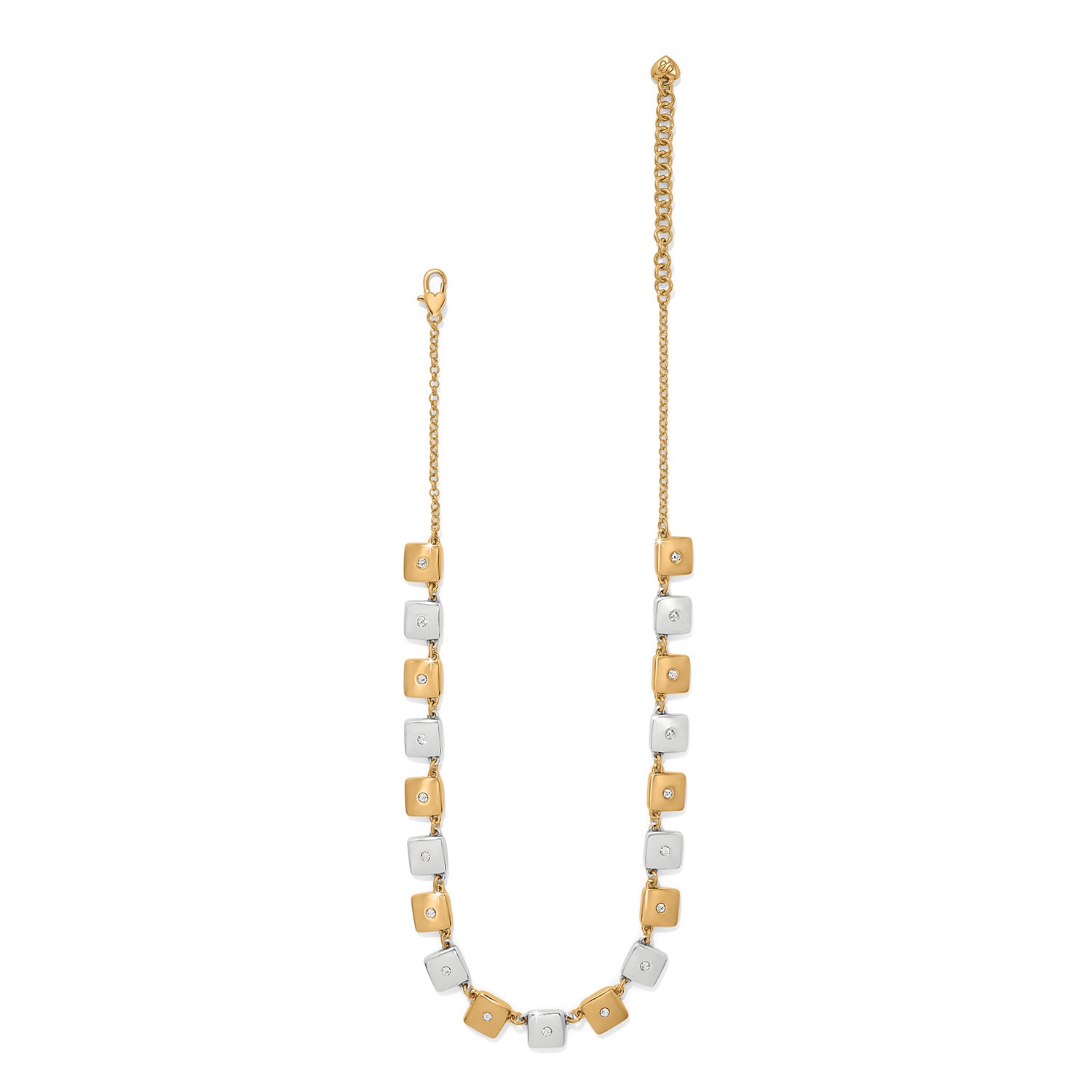 Meridian Etage Two Tone Necklace - Brazos Avenue Market 