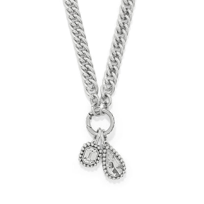 Twinkle Luxe Charm Link Necklace - Brazos Avenue Market 