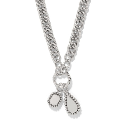 Twinkle Luxe Charm Link Necklace - Brazos Avenue Market 