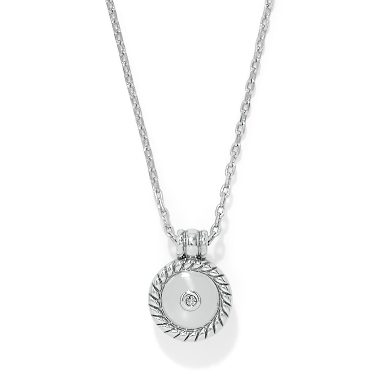 Illumina Celeste Dome Necklace - Brazos Avenue Market 