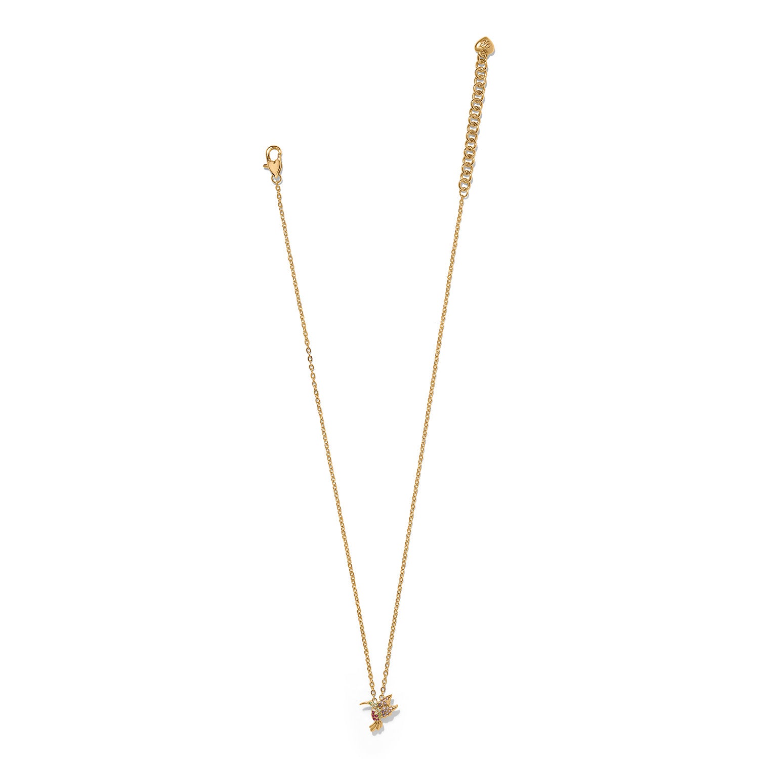 Enchanting Gem Hummingbird Necklace - Brazos Avenue Market 