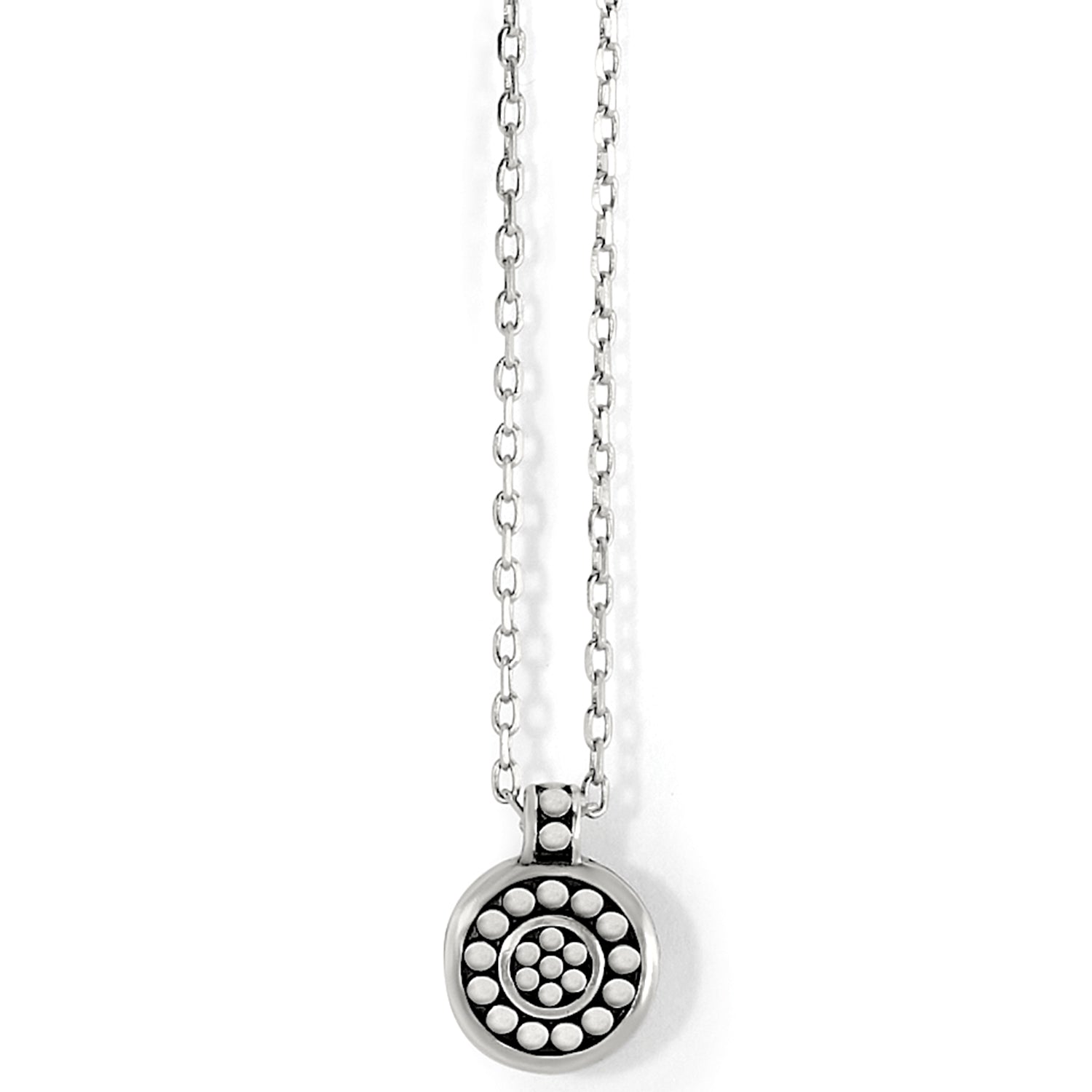 Pebble Dot Onyx Short Necklace - Brazos Avenue Market 