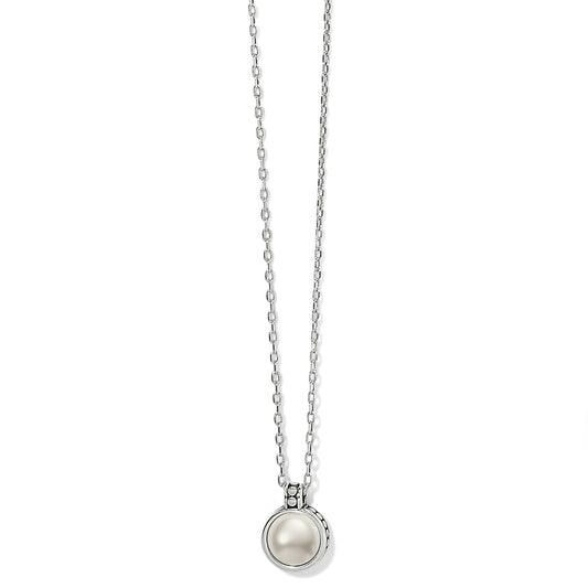 Pebble Dot Pearl Short Necklace - Brazos Avenue Market 