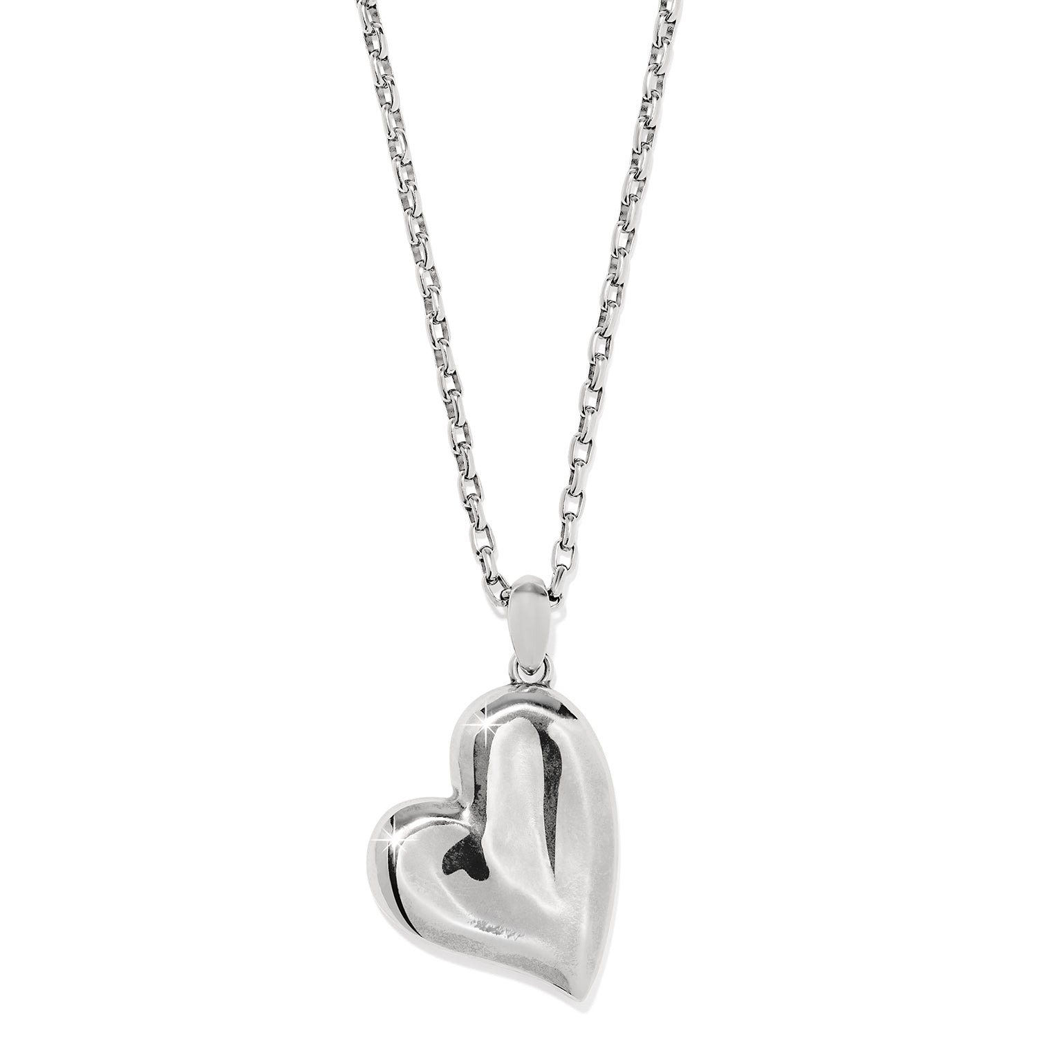 Cascade Heart Reversible Necklace - Brazos Avenue Market 