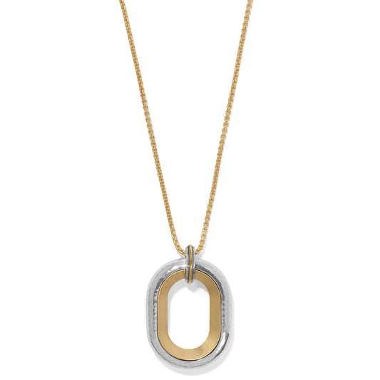 Medici Two Tone Convertible Necklace - Brazos Avenue Market 