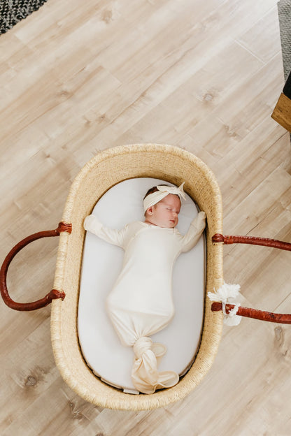 Yuma Newborn Knotted Gown - Brazos Avenue Market 