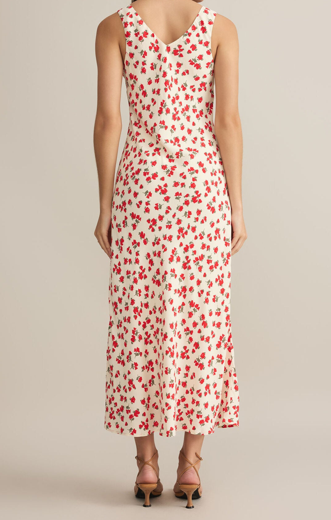 hana la rosa ditsy maxi dress fitted lace wedding dress Z Supply Hana La Rosa Ditsy Maxi Dress