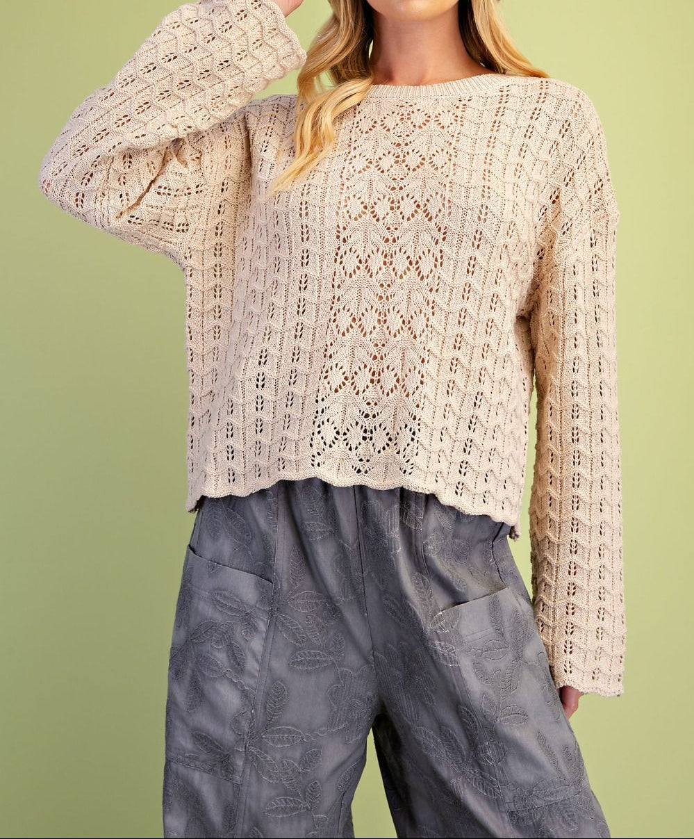 Tan Knit Sweater