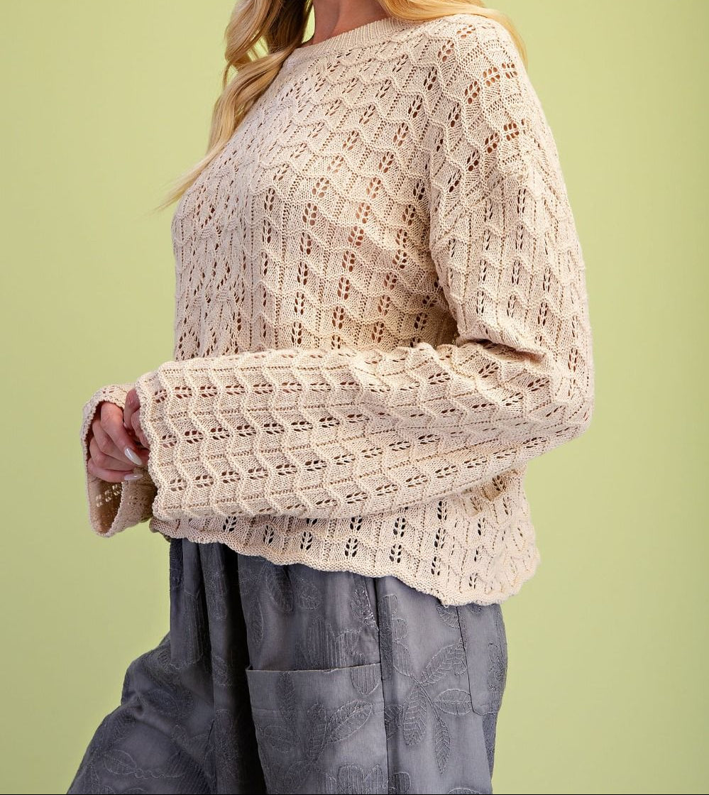 Tan Knit Sweater