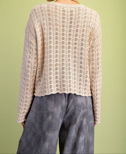 Tan Knit Sweater