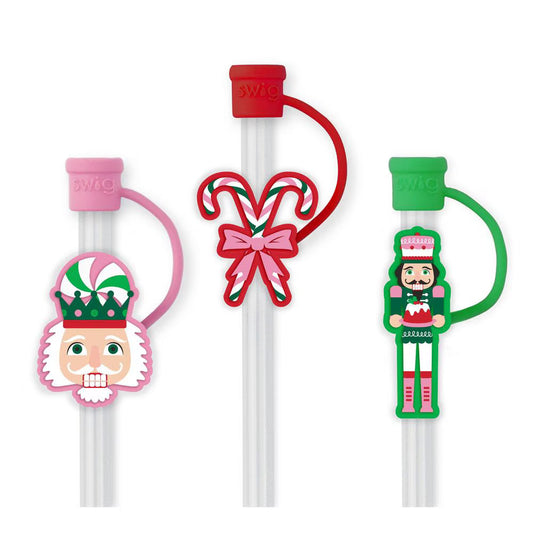 Sugar Plum Soldiers Straw Topper Set - Brazos Avenue Market 