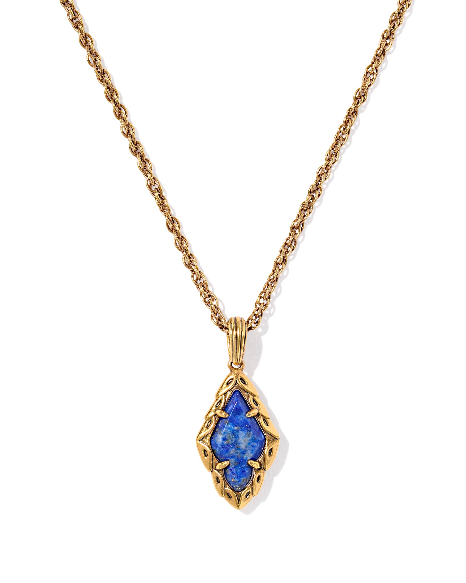 Adeline Short Pendant Necklace - Brazos Avenue Market 