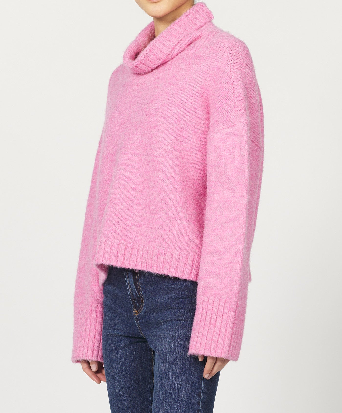 Evangeline Pink Sweater - Brazos Avenue Market 