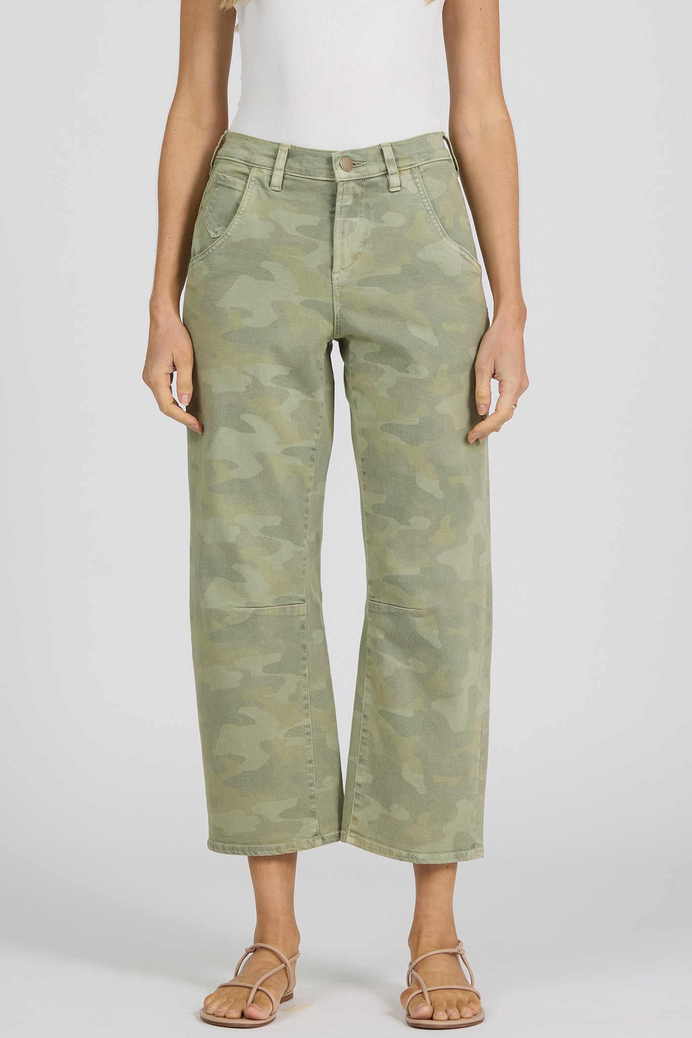 Dear John Lasso Barrel Jeans - Camo - Brazos Avenue Market 