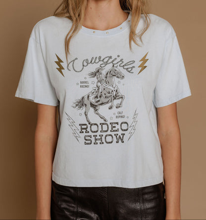 Cowgirl Rodeo Show Tee