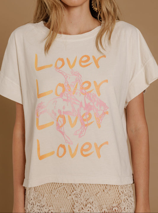 Lover Lover Lover Hi-Lo Tee