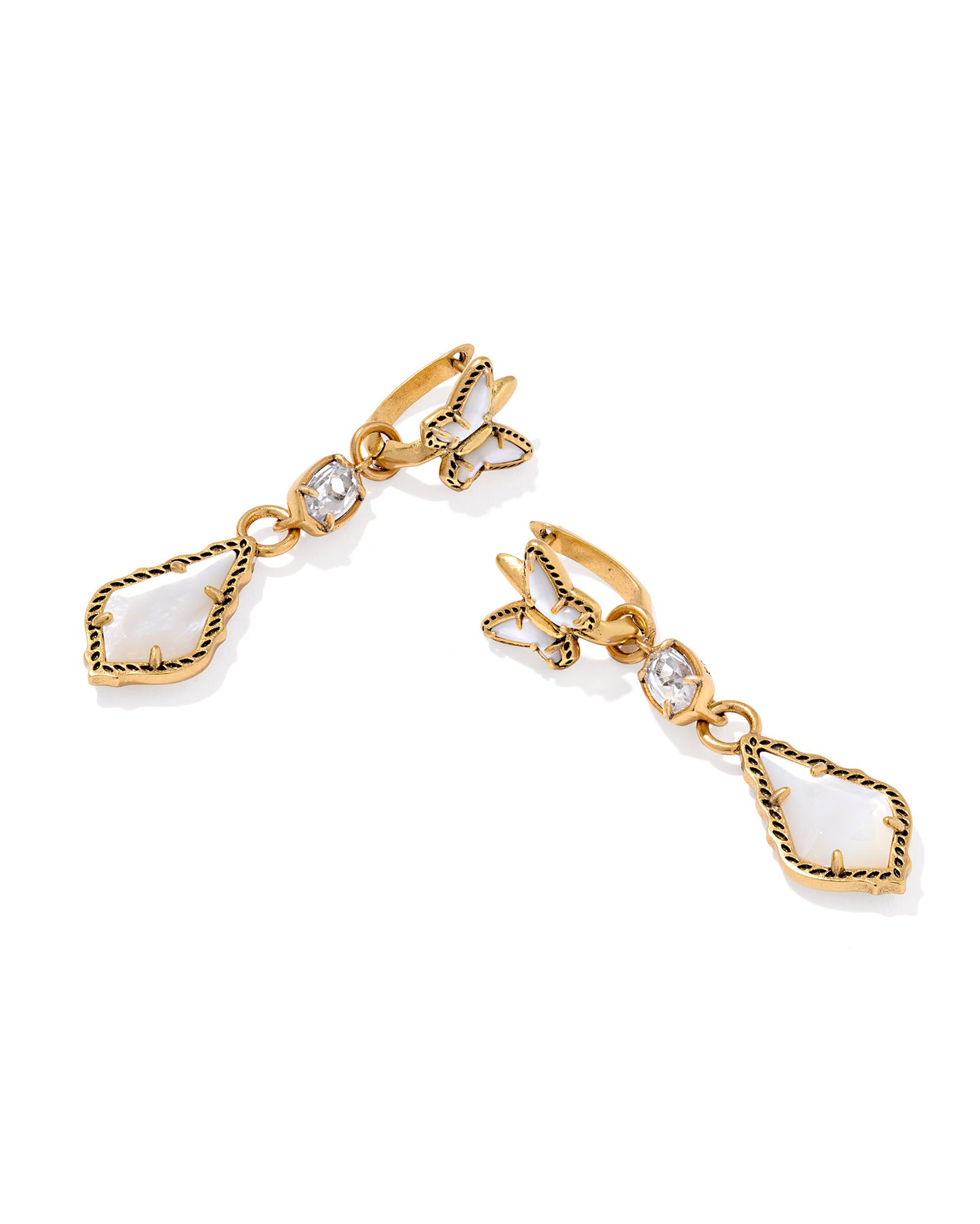 Dolly Parton's Butterfly Drop Earrings - Brazos Avenue Market 