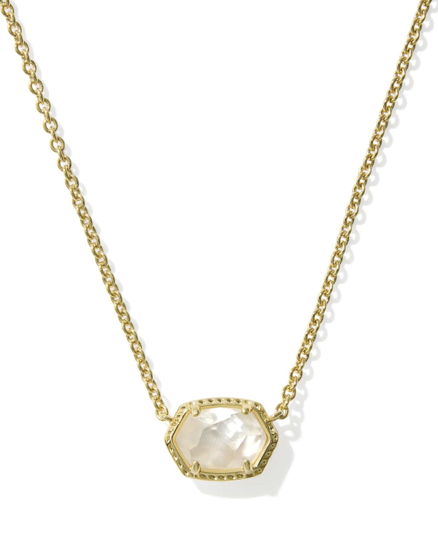 Daphne Frame Short Pendant Necklace - Brazos Avenue Market 