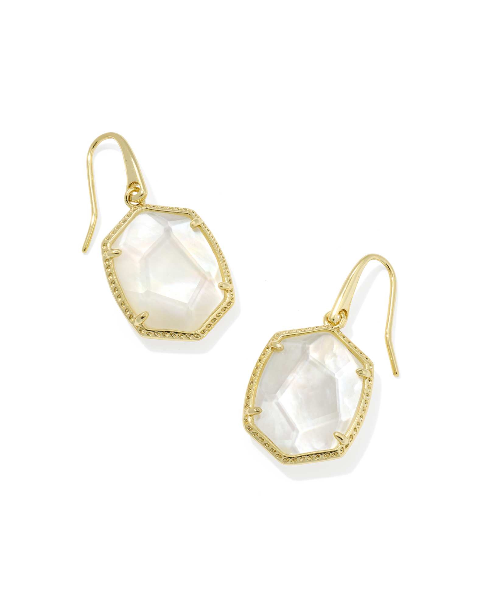 Daphne Frame Drop Earrings - Brazos Avenue Market 