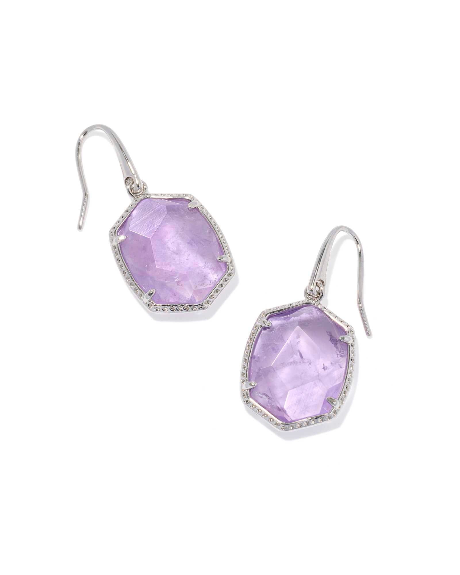Daphne Frame Drop Earrings - Brazos Avenue Market 
