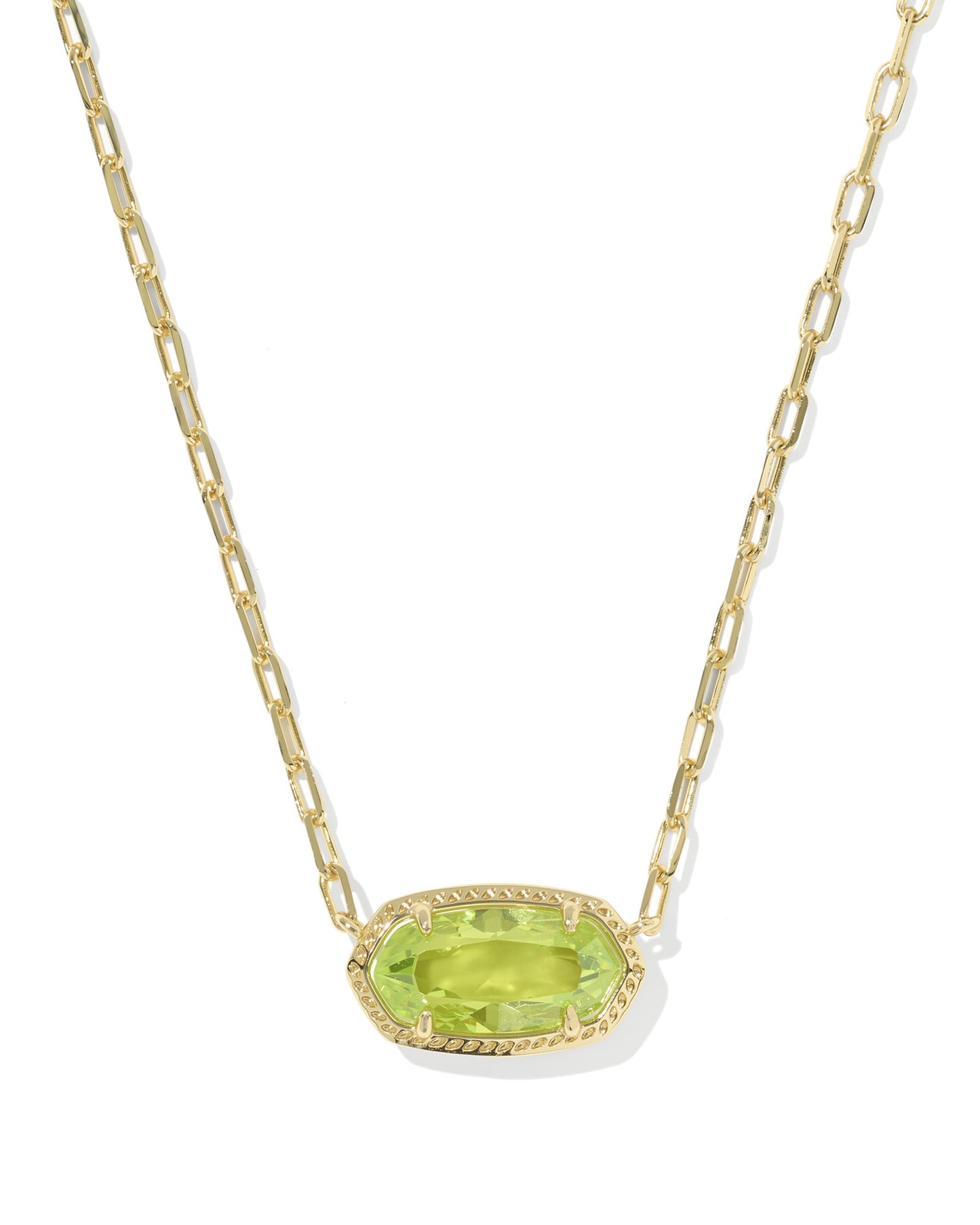 Elisa Luxe Short Pendant Necklace - Brazos Avenue Market 