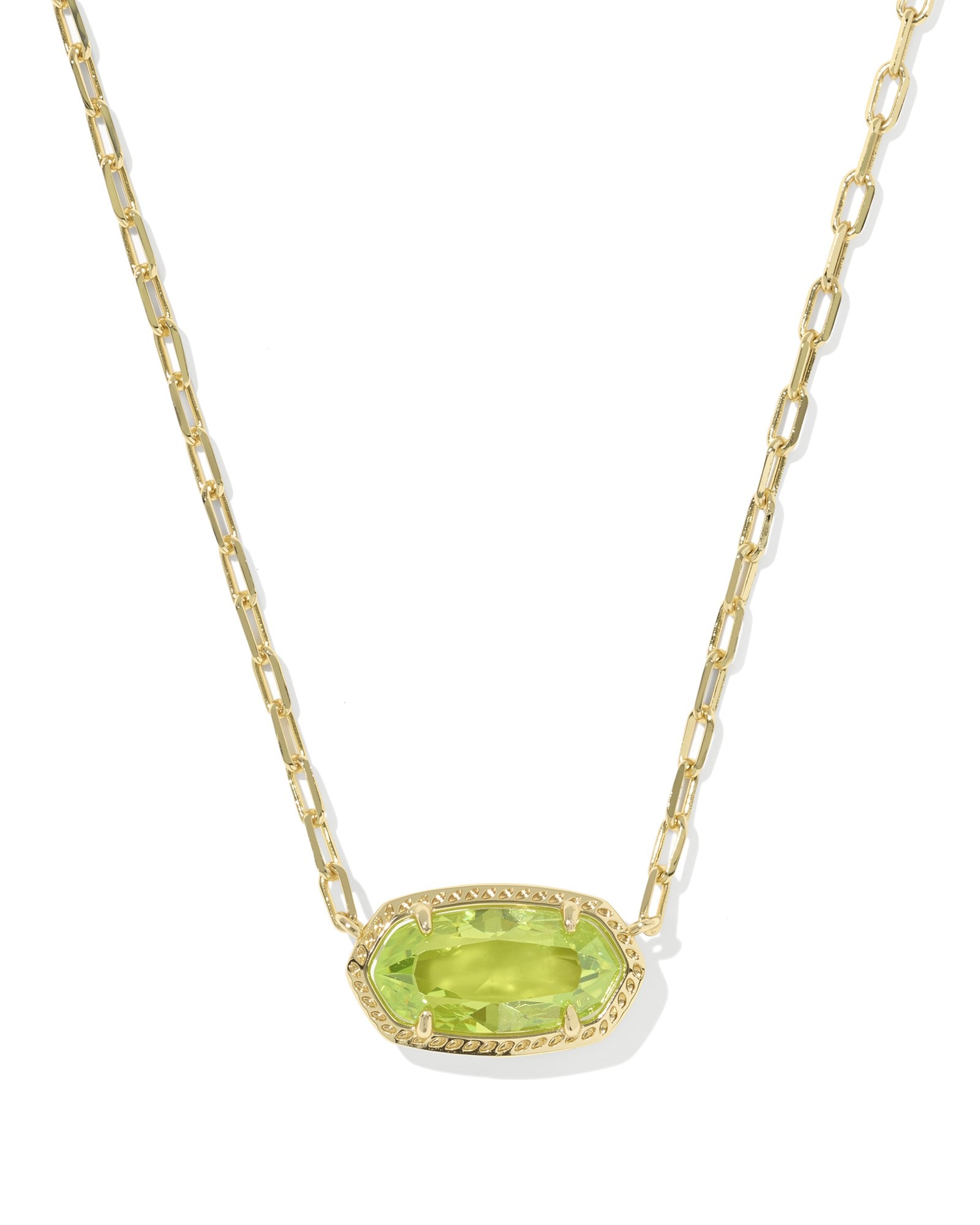 Elisa Luxe Short Pendant Necklace - Brazos Avenue Market 