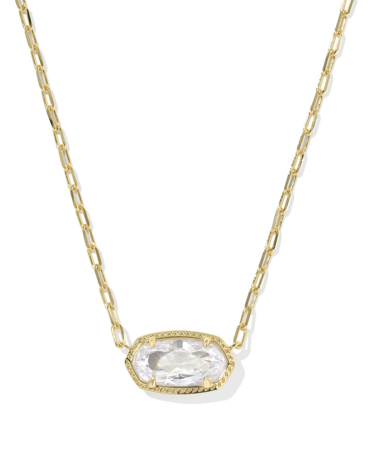 Elisa Luxe Short Pendant Necklace