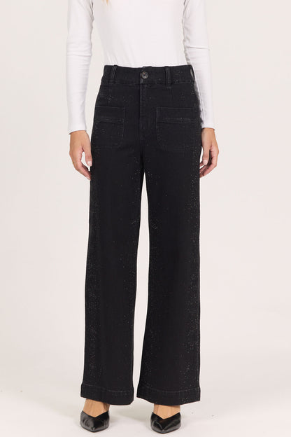 Dear John Audrey Jeans - Black Stardust