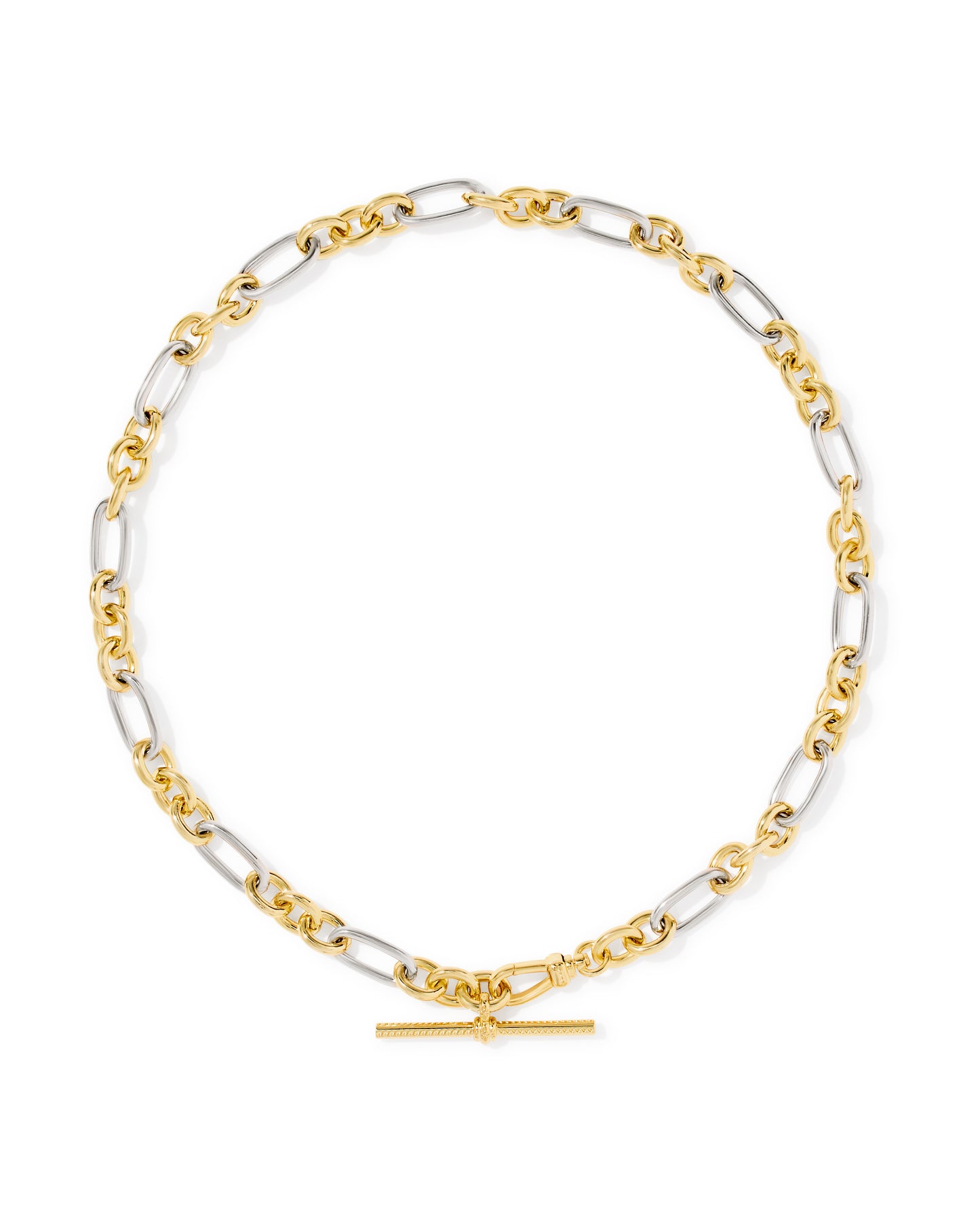 Embry Metal Link and Chain Necklace