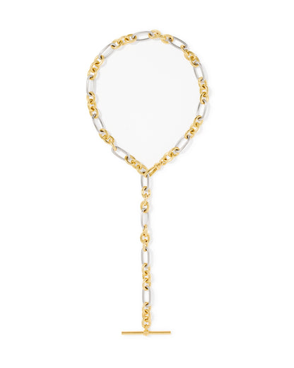 Embry Metal Link and Chain Necklace