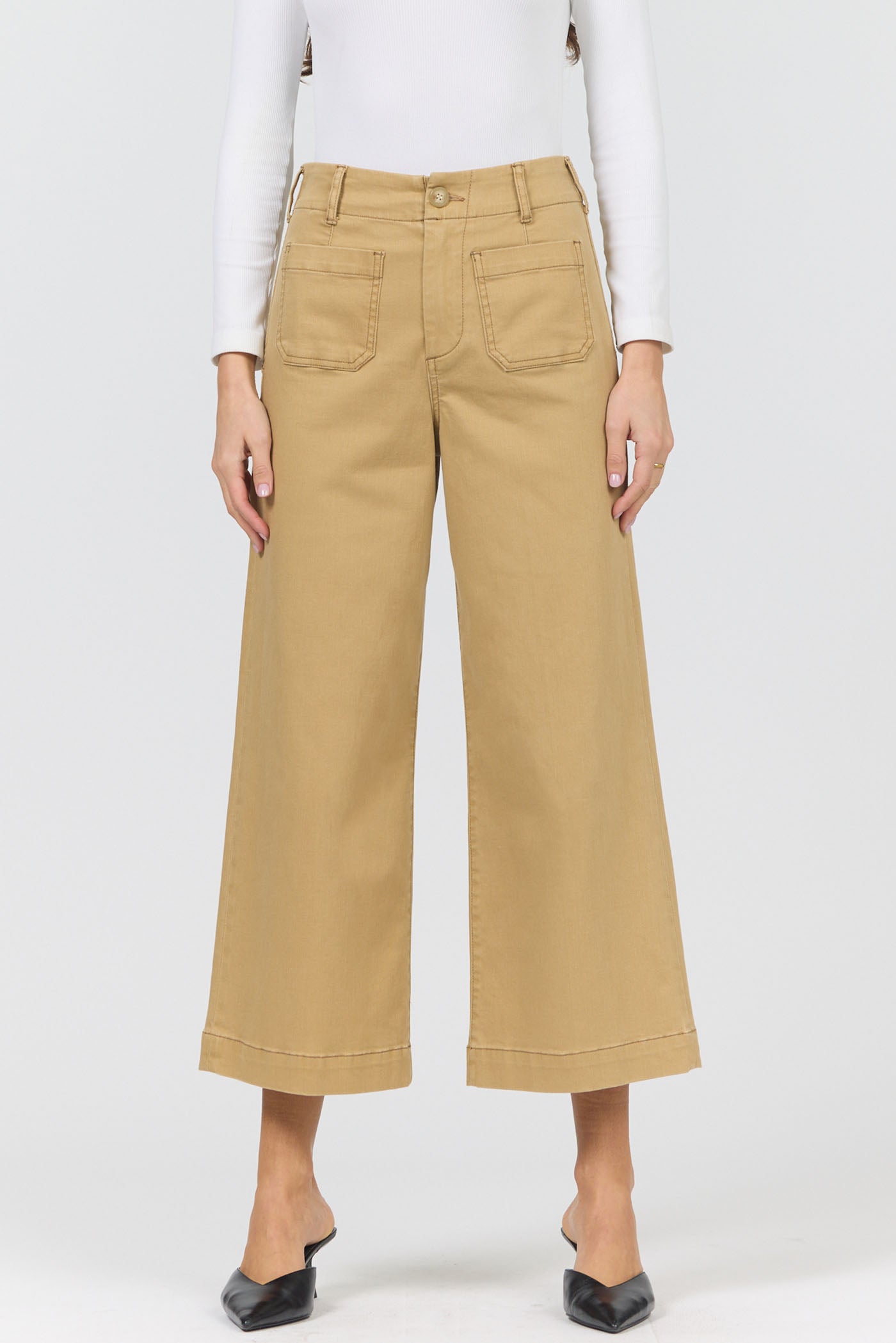 Dear John Denim Audrey Jeans - Khaki