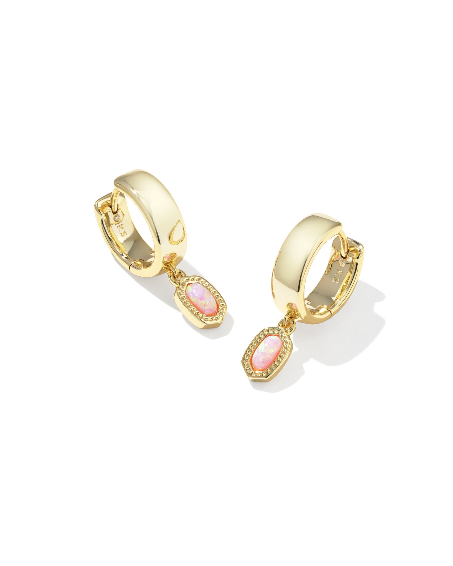 Mini Ellie Wide Huggie Earrings