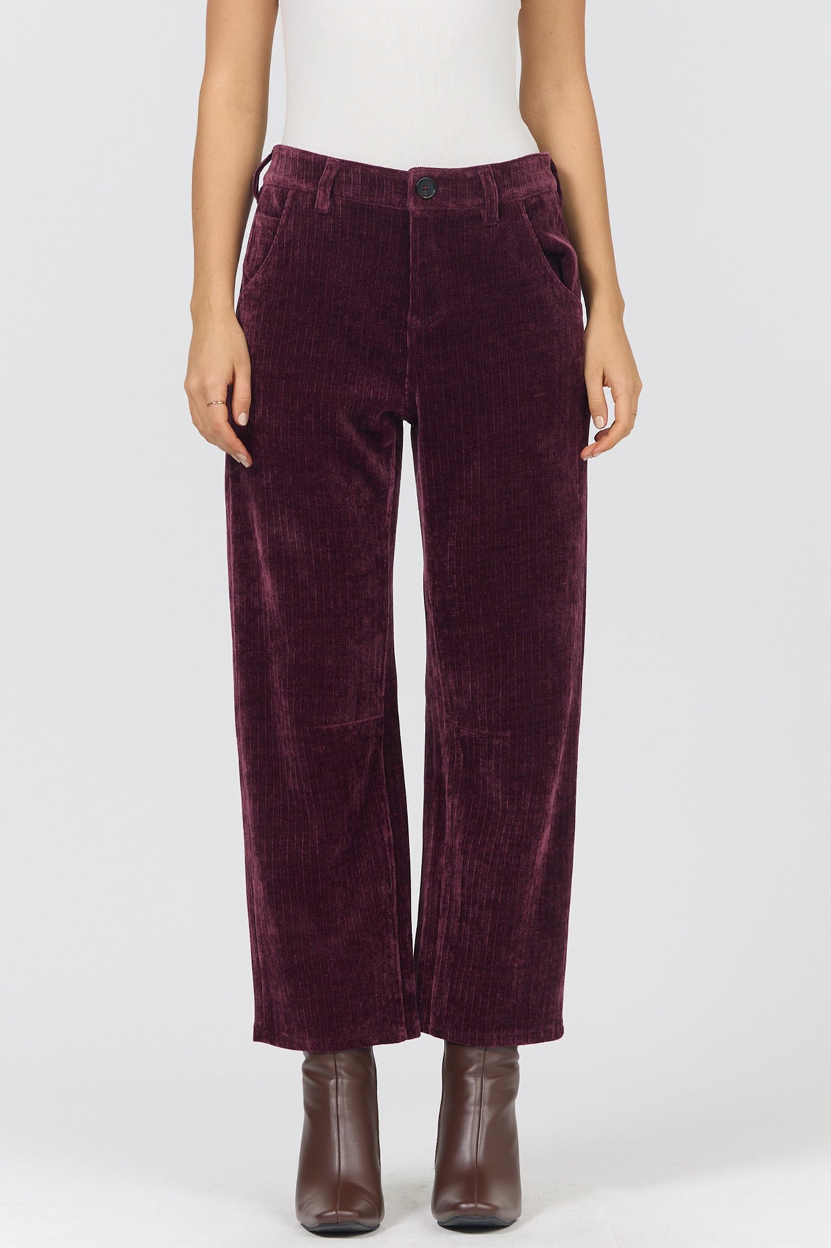 Dear John Lasso Barrel Jeans - Fig