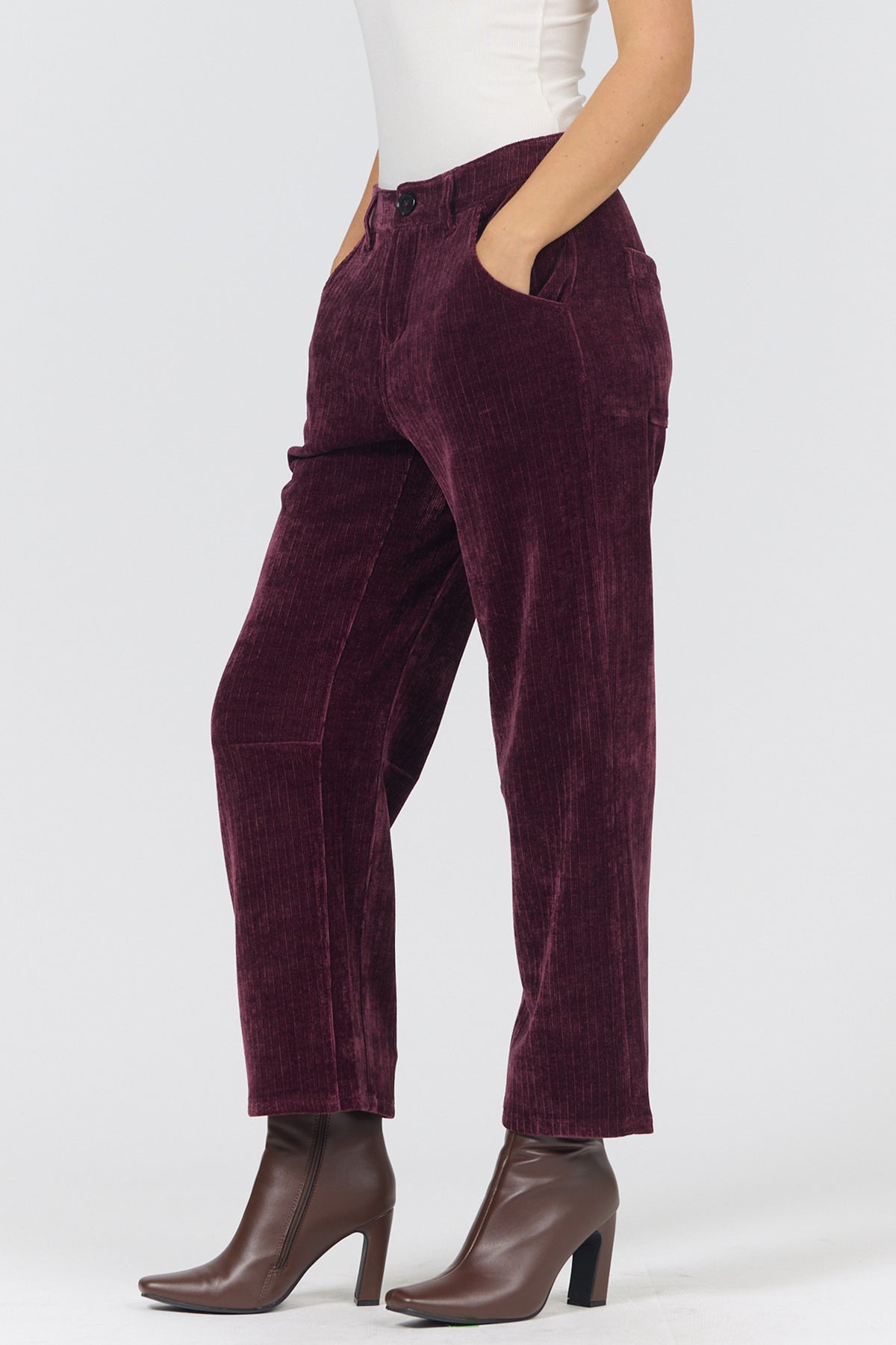 Dear John Lasso Barrel Jeans - Fig