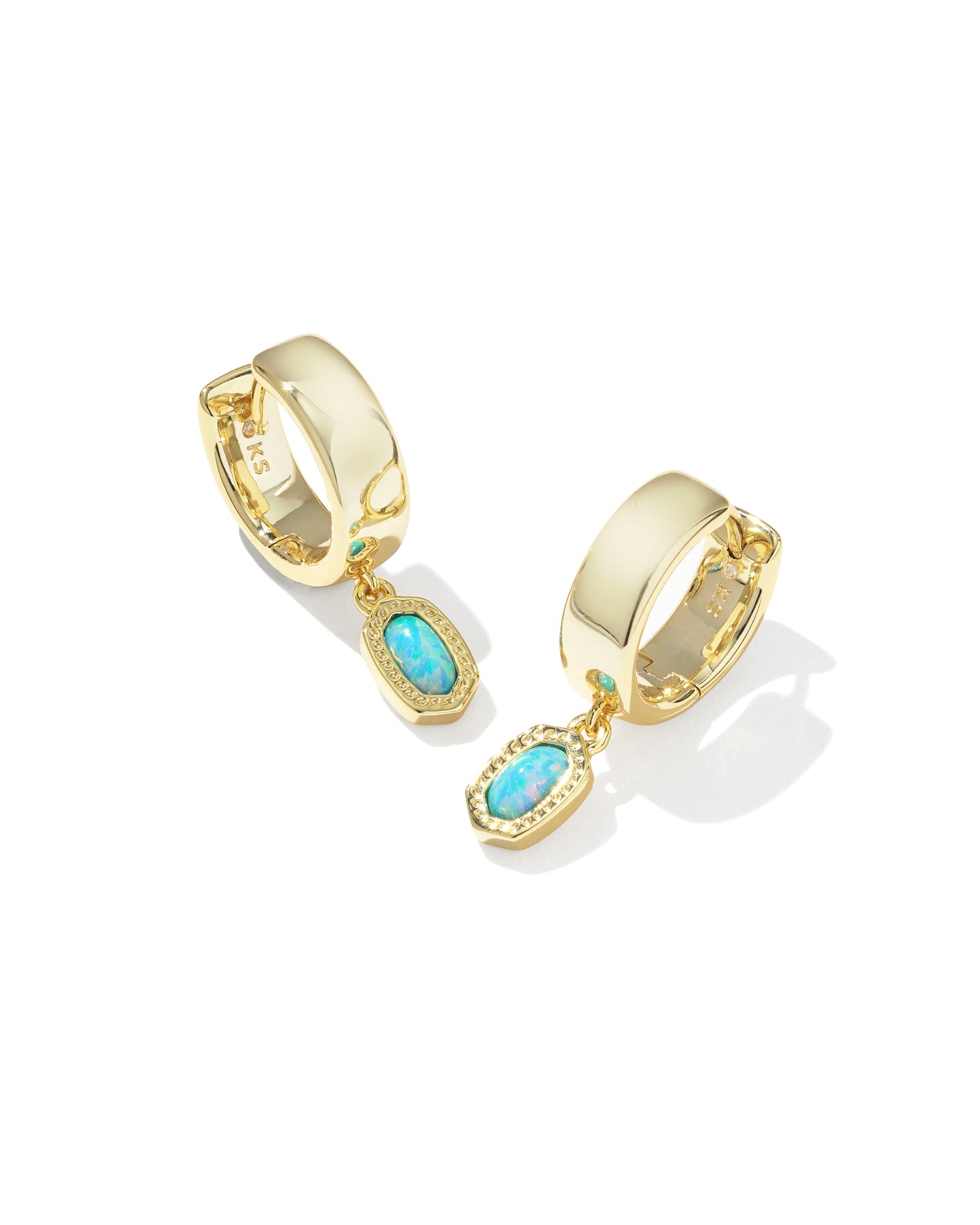 Mini Ellie Wide Huggie Earrings