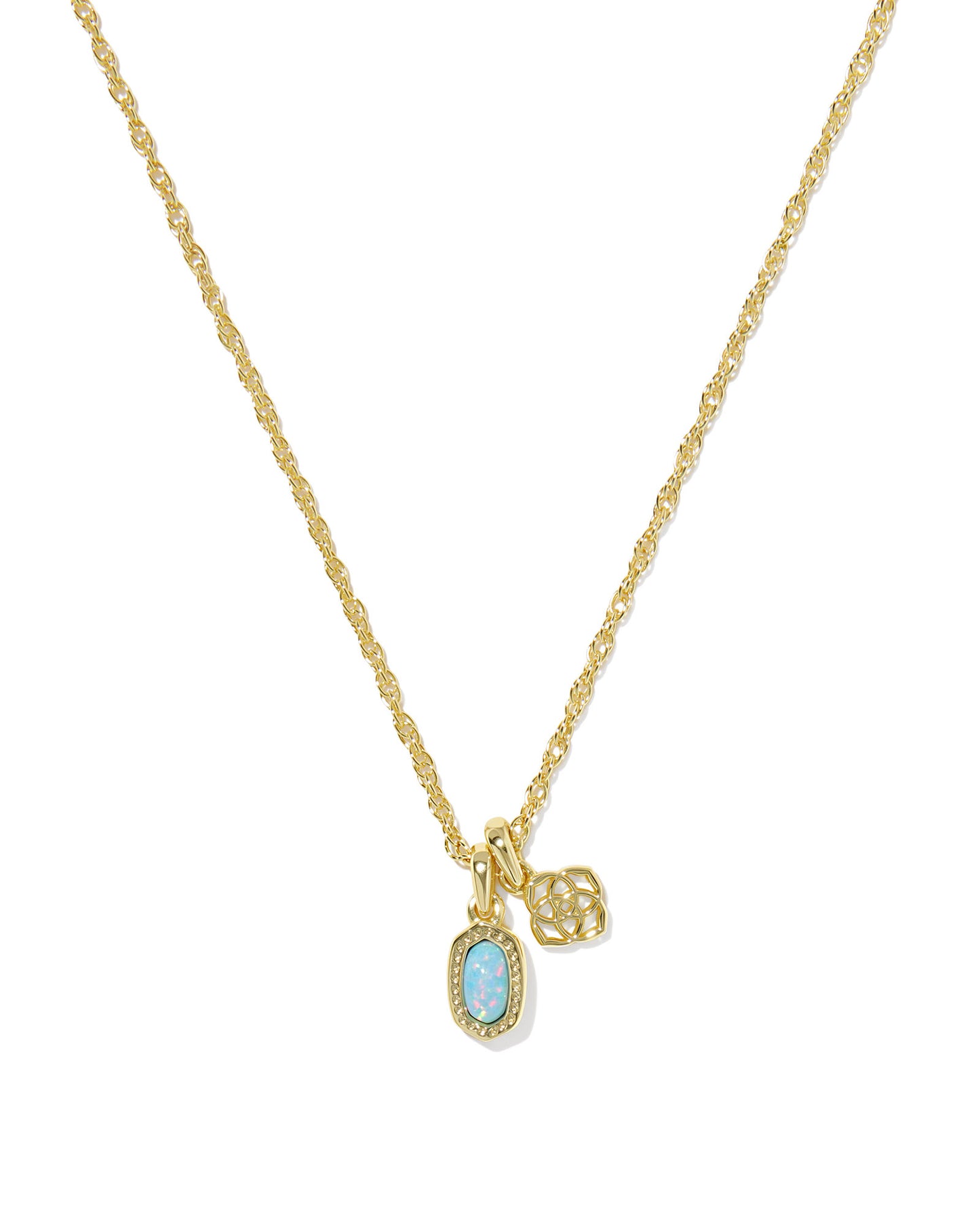 Mini Elisa and Dira Gold Necklace