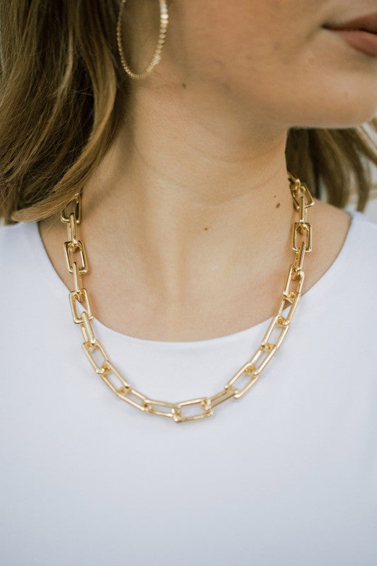 Gold Chain Necklace - Brazos Avenue Market 