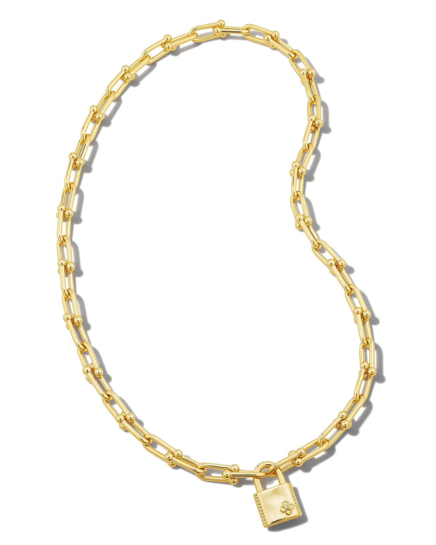 Jess Lock Chain Necklace