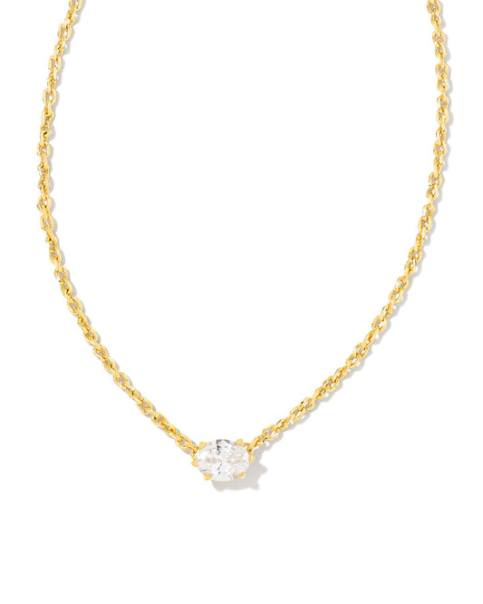 Cailin Crystal Pendant Necklace - Brazos Avenue Market 