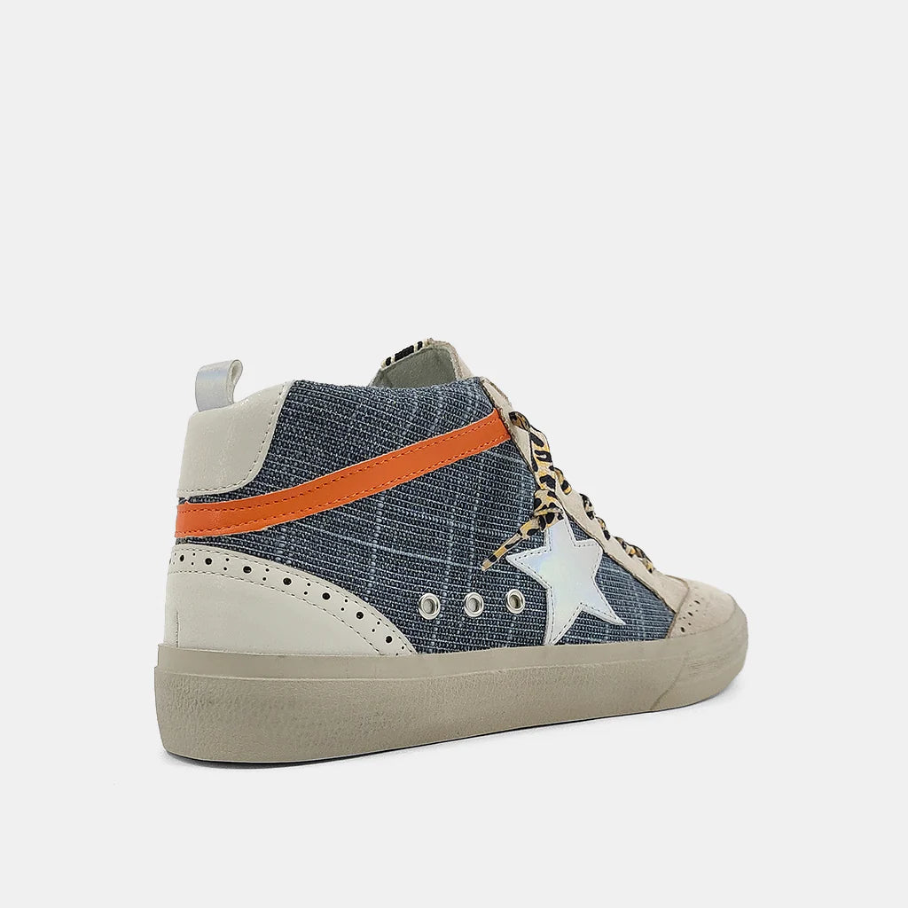 Paulina Sneakers - Blue Canvas