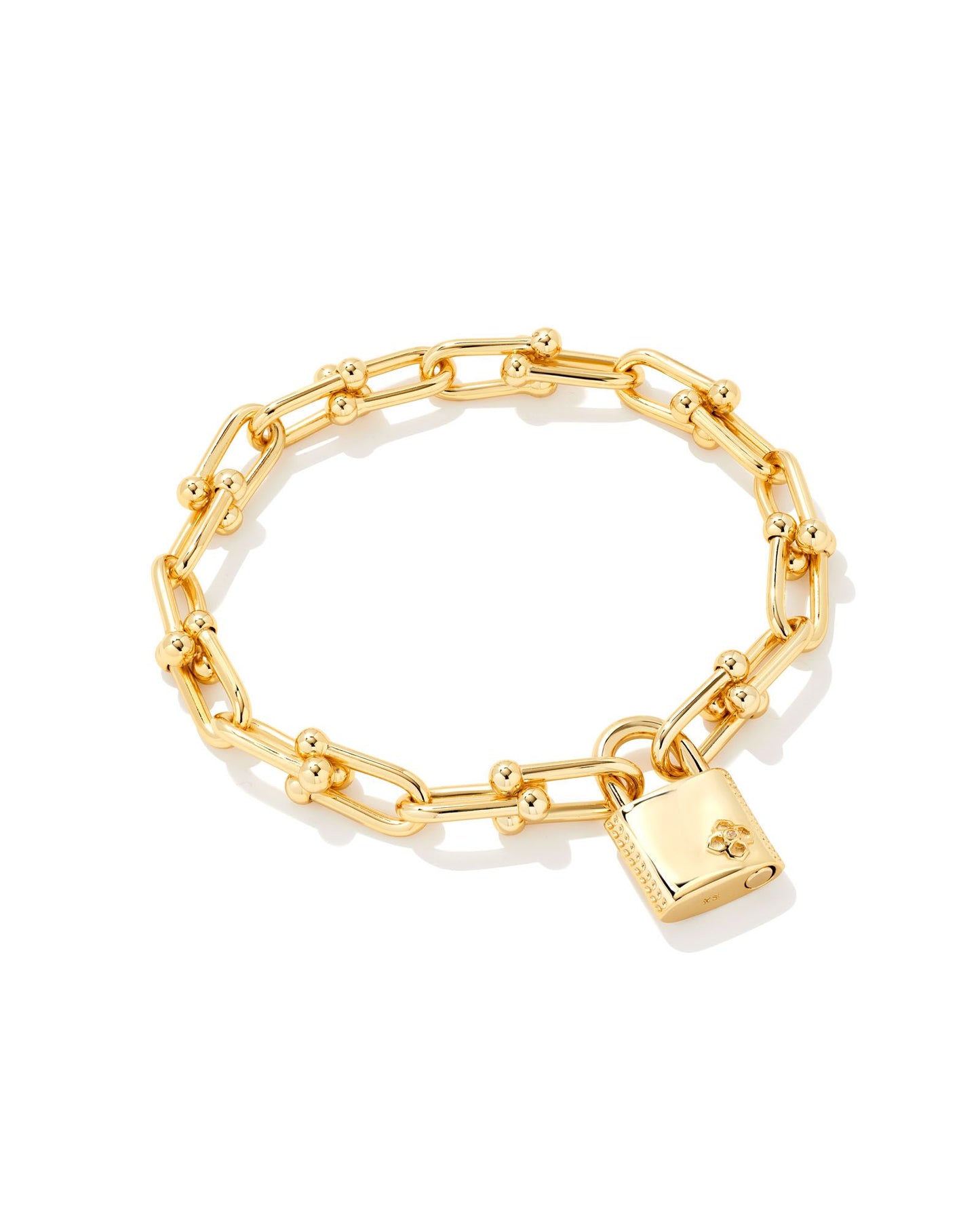 Jess Lock Chain Bracelet