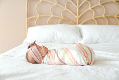 Copper Pearl Swaddle Blanket - Brazos Avenue Market 