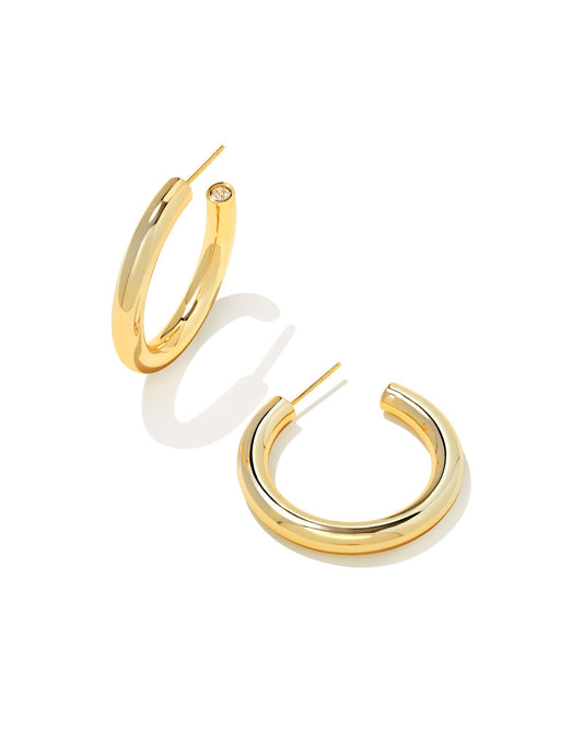 Colette Hoop Earrings - Brazos Avenue Market 